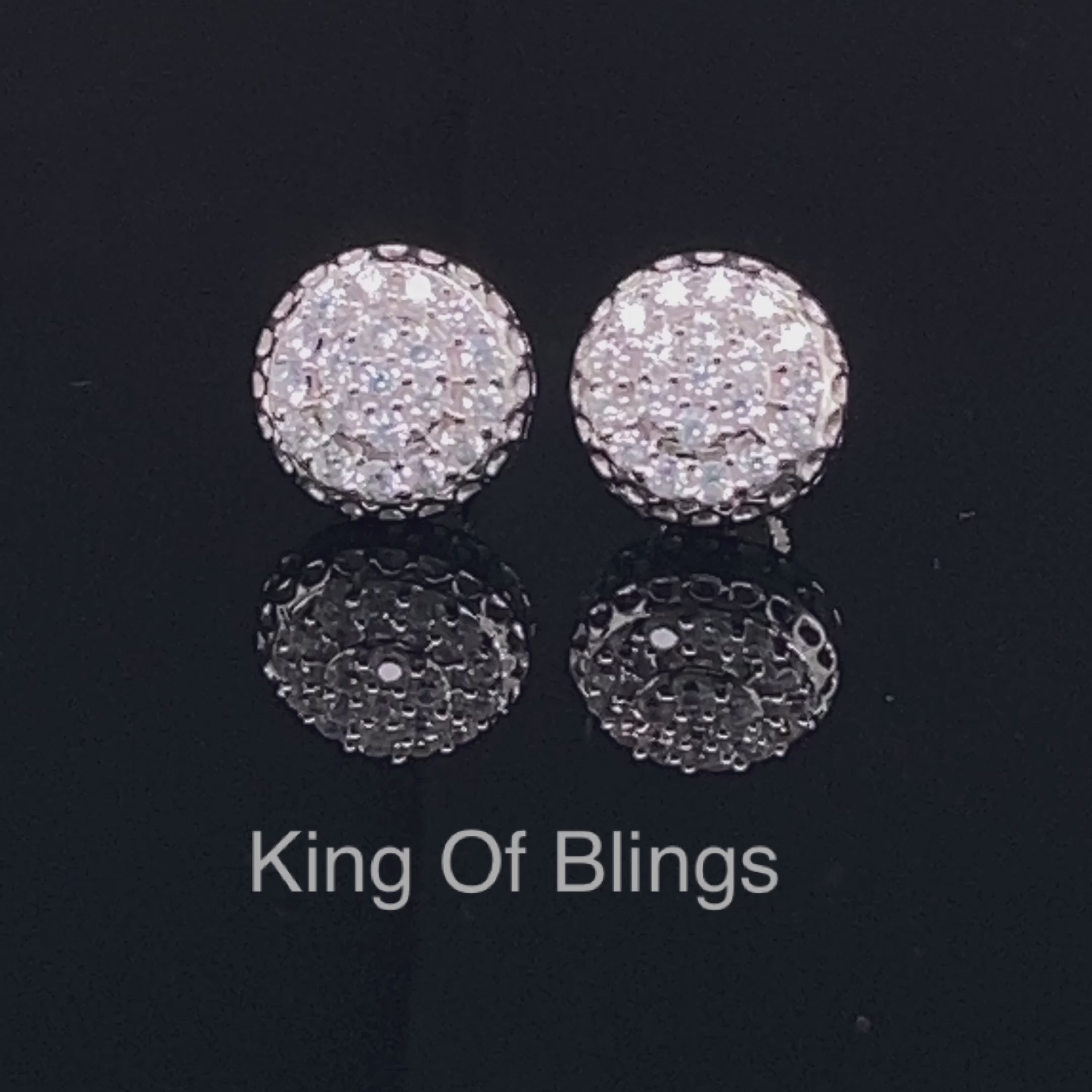 King Of Bling's 3.45ct Cubic Zirconia 925 White Silver