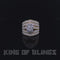 King Of Bling's Women's 6.00ct. CZ Yellow Silver Flower 7 stone Ring Size 8
